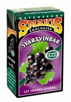 Smakis KRAV-märkt Svartvinbär (Förpackning 27 x 25 cl)